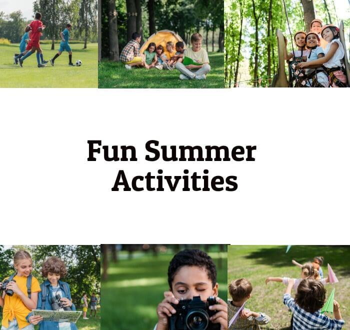 Summer Activities for Children